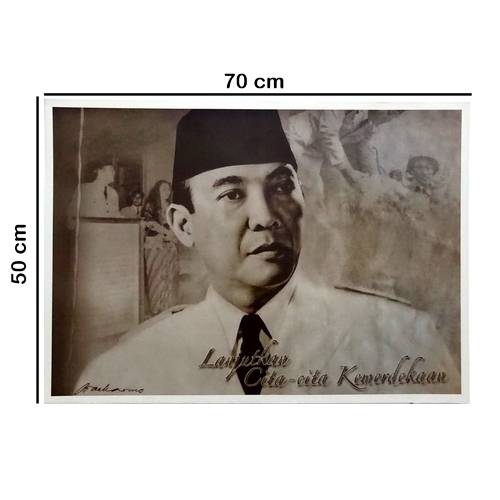 Jual Poster Presiden Ri Pertama Ir Soekarno Shopee Indonesia 9506