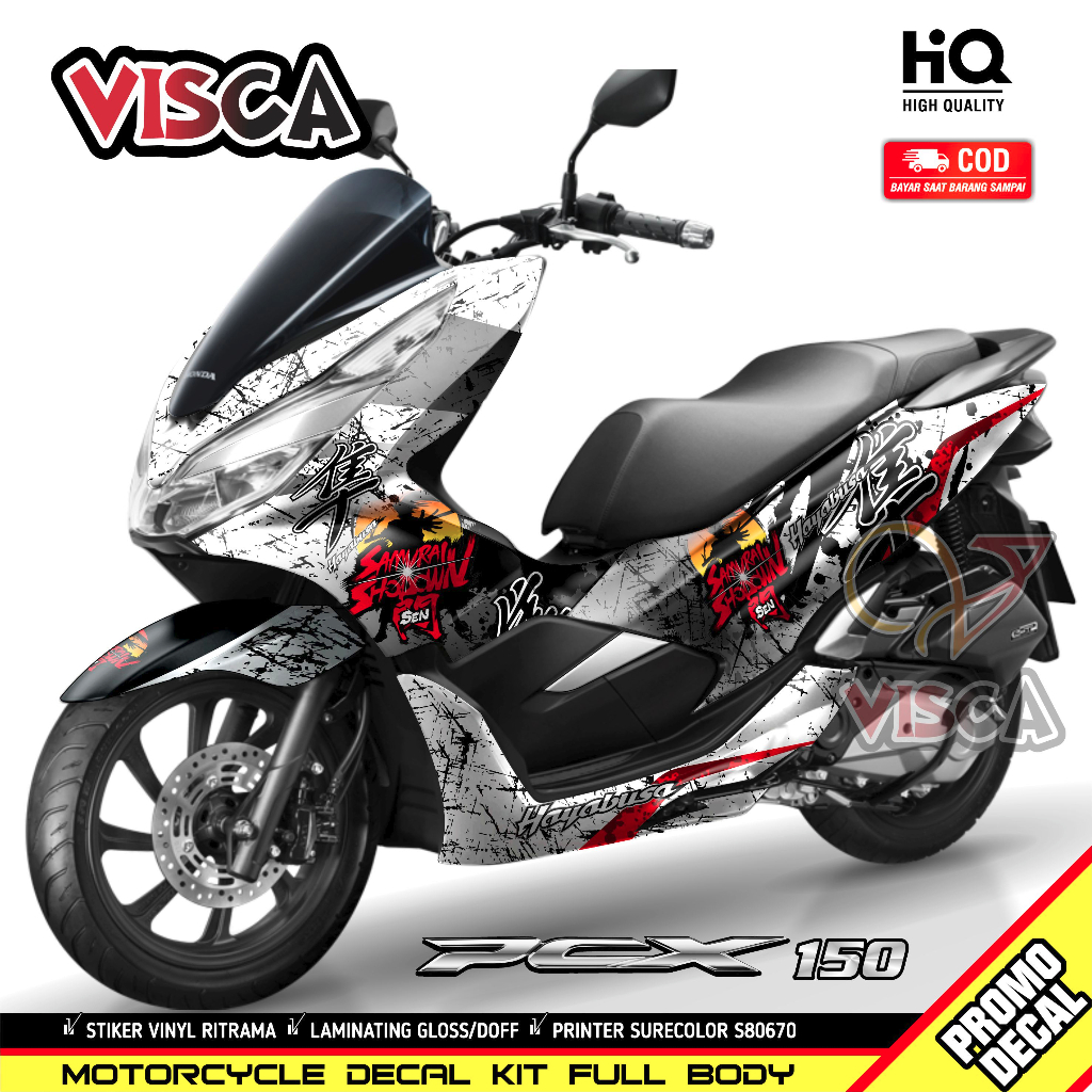 Jual Decal Pcx Full Body Stiker Pcx Terbaru Dekal Pcx Full Body Stiker Motor Pcx