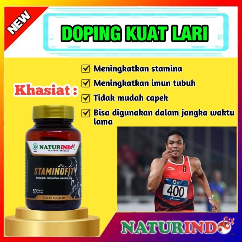 Jual Jamu Doping Kuat Lari Herbal Pelari Staminofit Marathon Anti Lelah