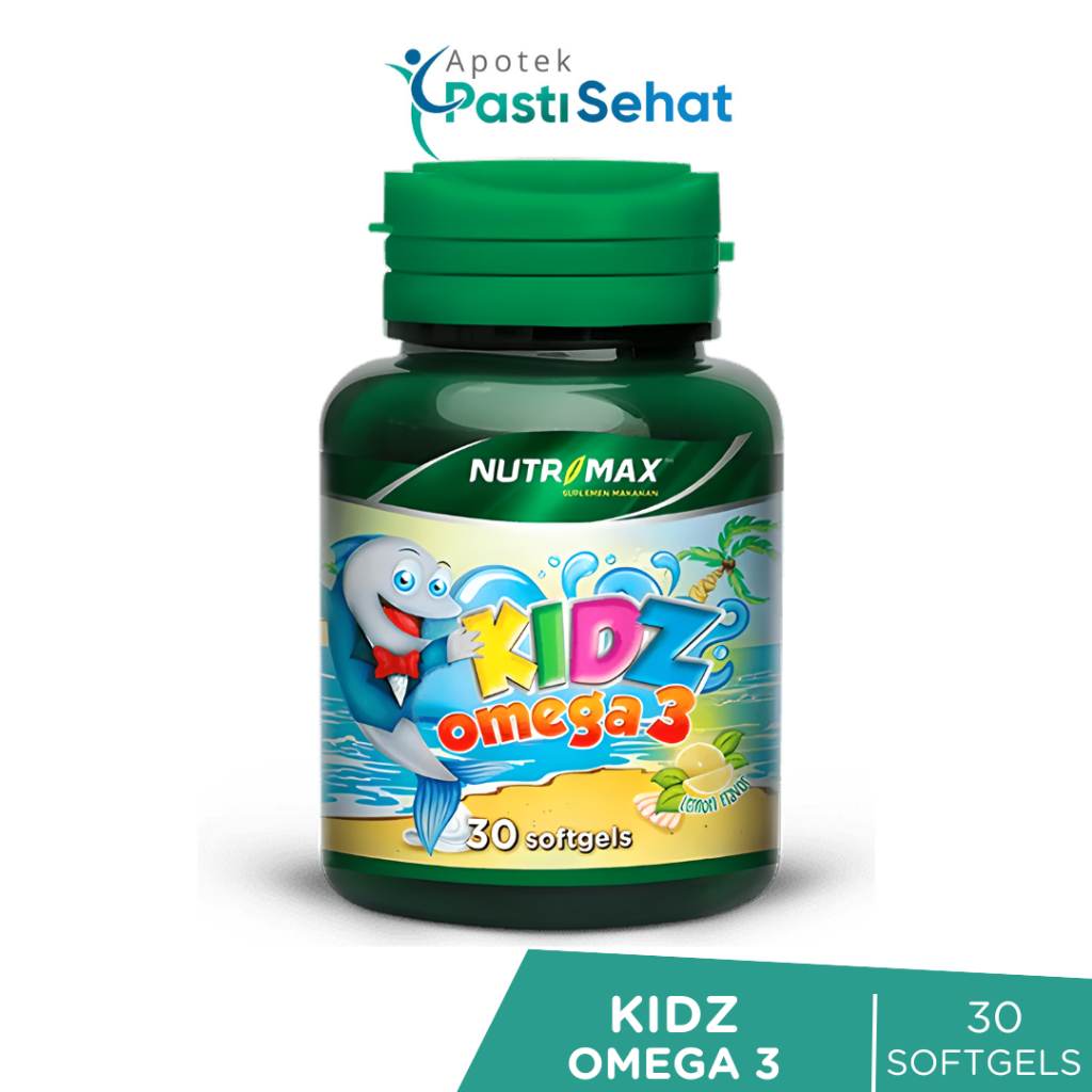 Jual Nutrimax Kidz Omega 3 Vitamin untuk Anak Imunitas Daya Tahan Tubuh Minyak Ikan Anak Nutrisi