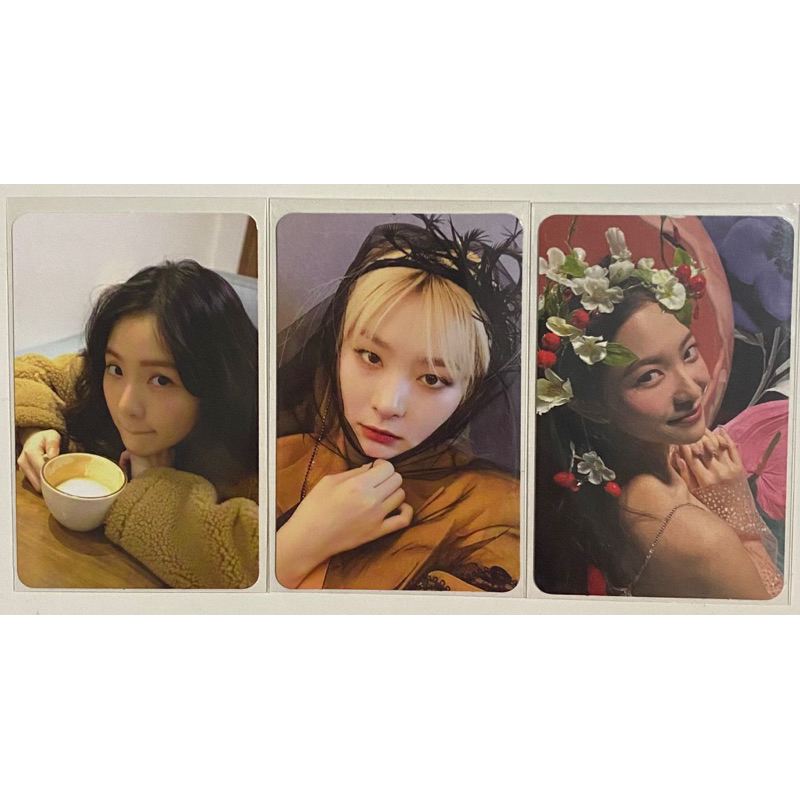 Jual RED VELVET IRENE LATTE YERI BERRY SEULGI RBB PHOTOCARD PC | Shopee ...