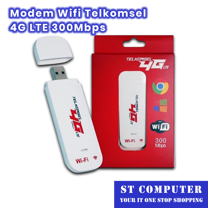 Jual Modem Wifi Telkomsel 4G LTE All GSM 300Mbps Shopee Indonesia