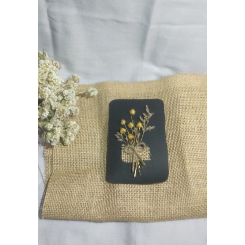 Jual Kartu Ucapan Hitam/Greeting Card driedflower aesthetic | Shopee