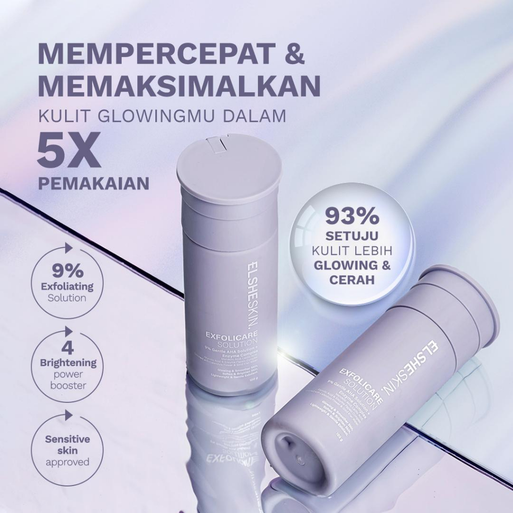 Jual (LIVE FLASH SALE) Elsheskin Exfolicare Solution 100 g Toner