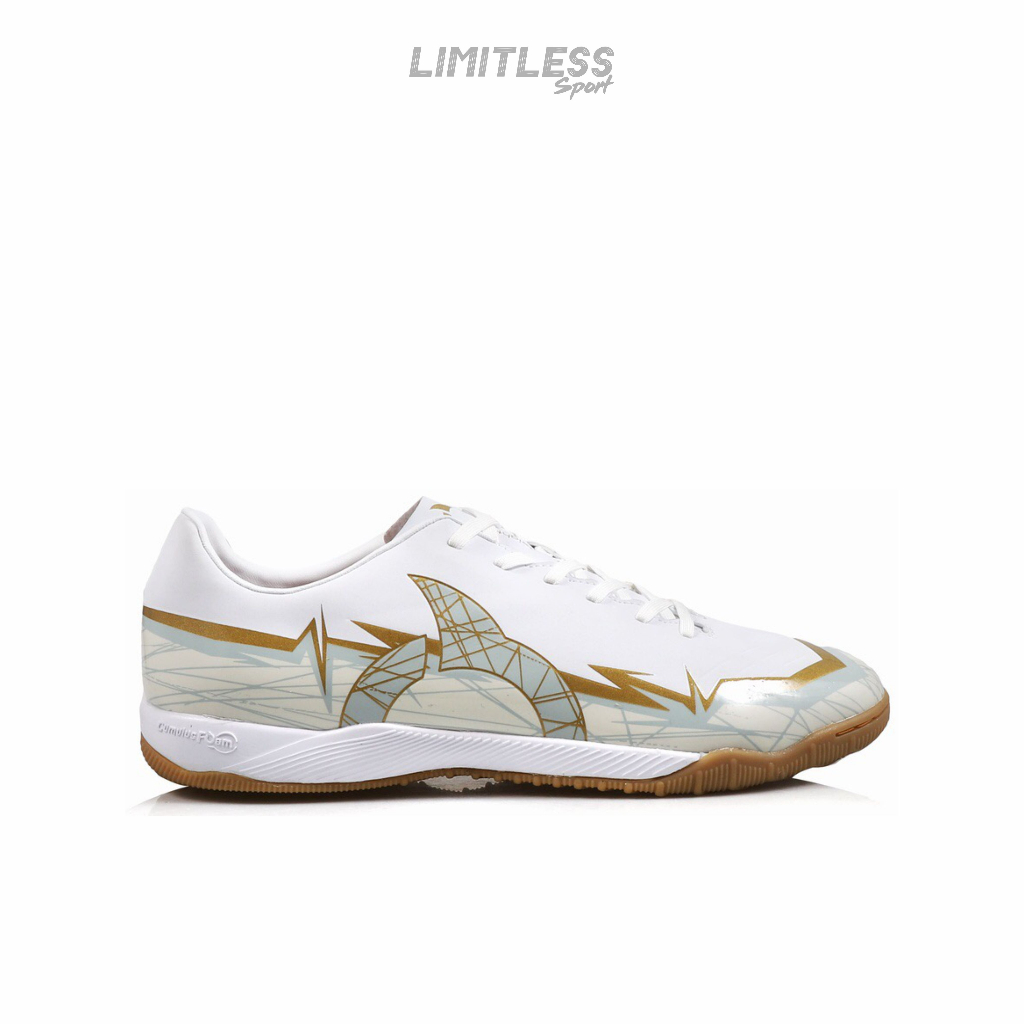 Jual Sepatu Futsal ORTUSEIGHT CATALYST RAIDEN IN - WHITE / GOLD ...