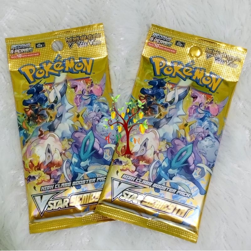 Jual Kartu Pokemon Indonesia Vstar Semesta Booster Pack Shopee