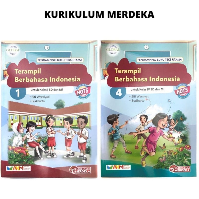 Jual GLOBAL - Bahasa Indonesia Kelas 1,2, 4, 5 SD Kurikulum Merdeka ...