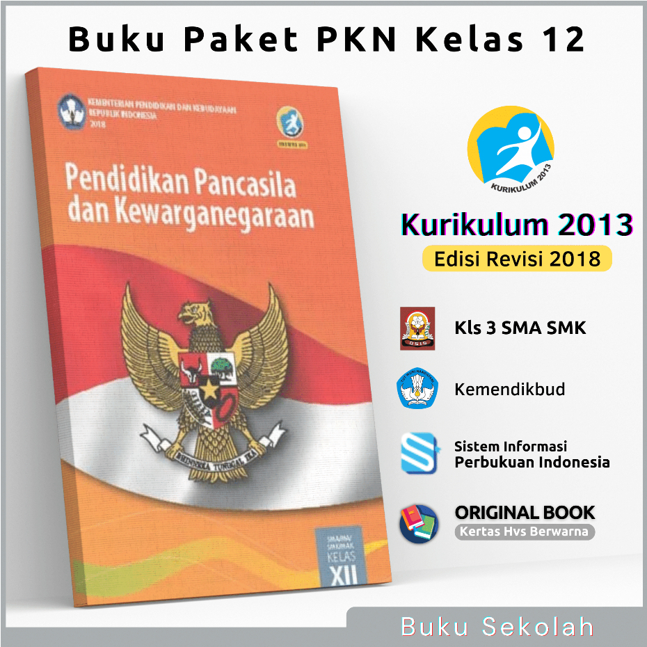 Jual Buku Paket PKN Kelas 12 XII SMA SMK Kurikulum 2013 Edisi Revisi ...