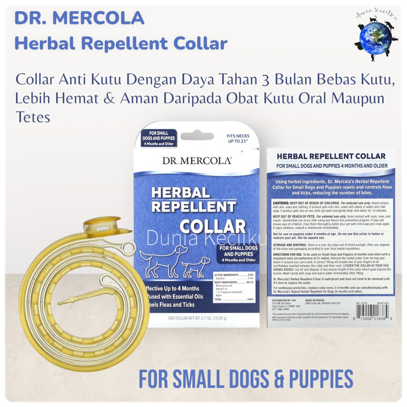 Dr mercola store herbal repellent collar