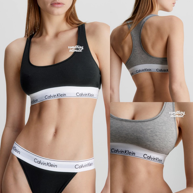 Jual [ONLY BRA] CK Basic Cotton Sport Bra / Bralette SportsBra BH