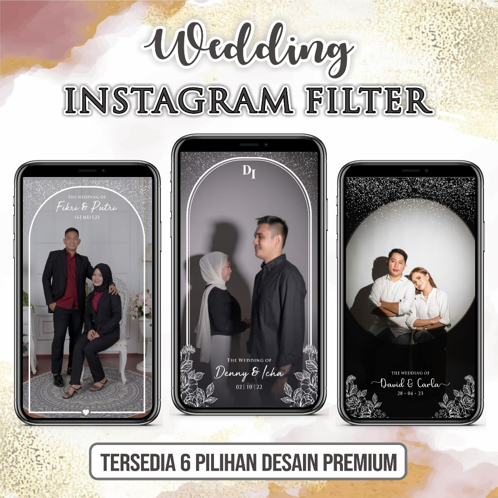 Jual Filter Wedding Instagram FIlter Ig Pernikahan Shopee Indonesia