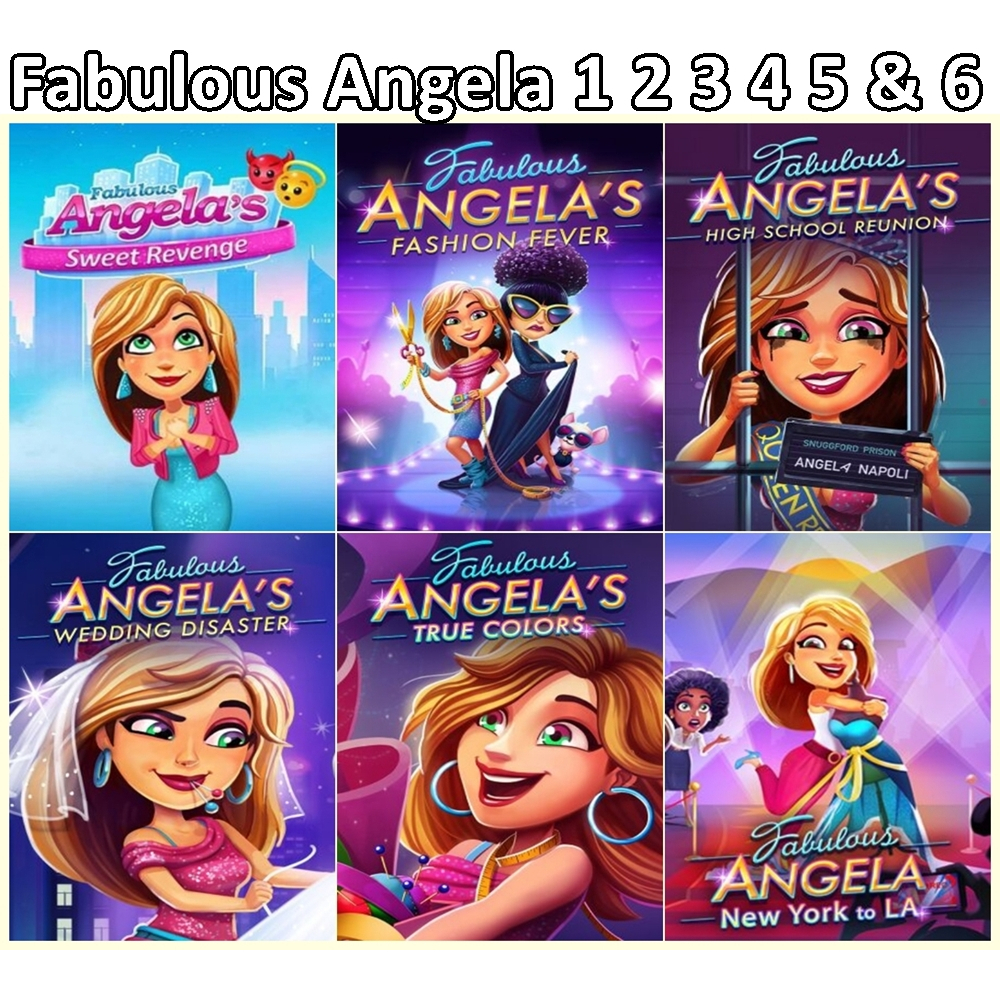 Jual Fabulous Angela 1 2 3 4 5 & 6 Game untuk Komputer PC Laptop KOLEKSI  LENGKAP TERBARU | Shopee Indonesia