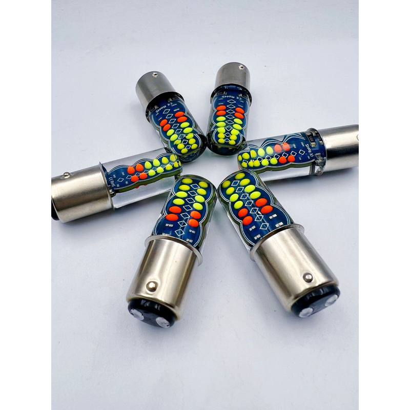 Jual LAMPU STOP REM LED JELLY 32 LED COB RGB RUNNING KEDIP 2 MODE MOTOR ...