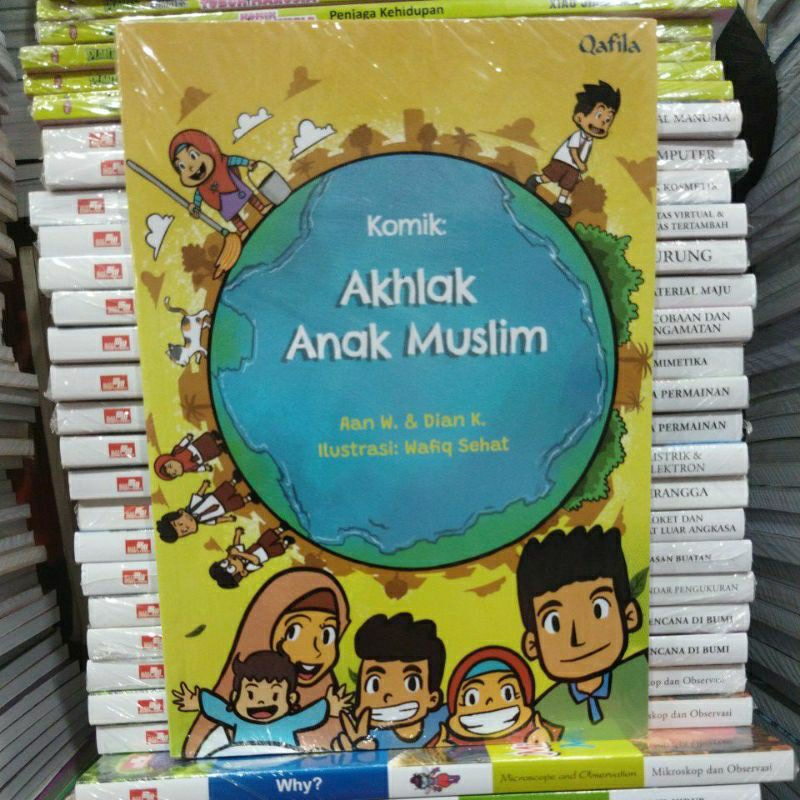 Jual KOMIK - AKHLAK ANAK MUSLIM | Shopee Indonesia