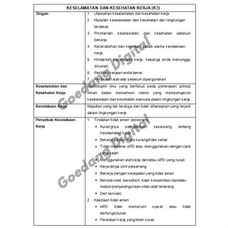 Jual SOP PROYEK KONTRUKSI ARSITEKTUR KESELAMATAN KERJA KONSTRUKSI ...