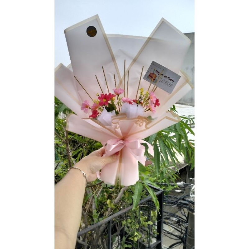 Jual Buket Barang Kosong Kerangka Buket Snack Bouquet Bucket Shopee