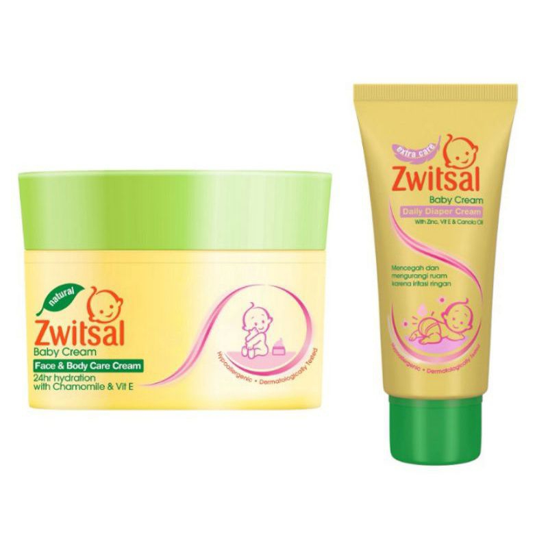 Jual Zwitsal Baby Face & Body Care Daily Diaper Cream 50gr Shopee