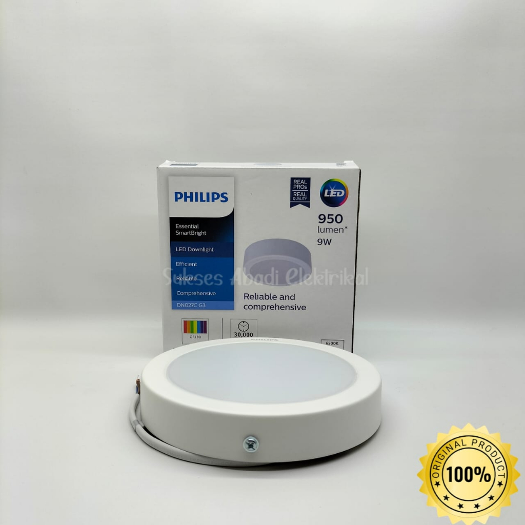 Jual DOWNLIGHT LED OUTBOW PHILIPS DN027C 9w | Shopee Indonesia