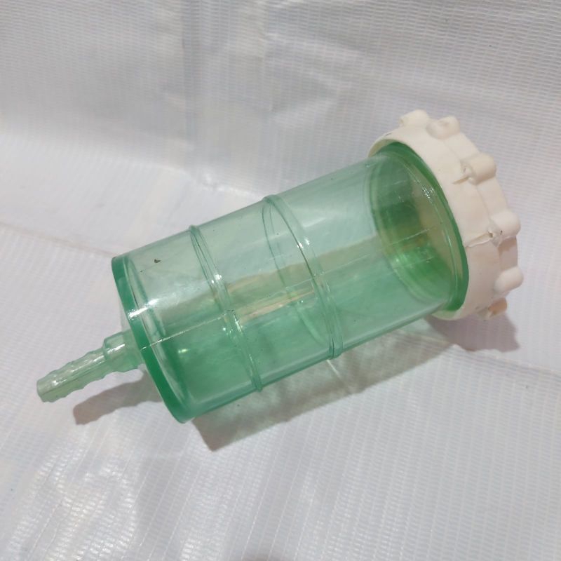 Jual botol wadah air radiator plastik warna transparan kuning biru ...