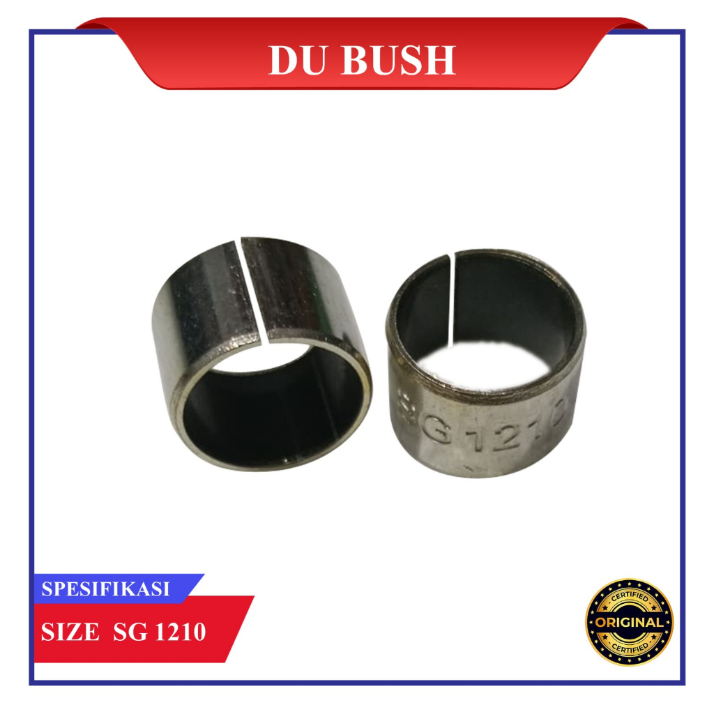Jual Dry Bushing / DU Bush Size SG 1210/ SG 1212/1010/1320/1612/1615 ...