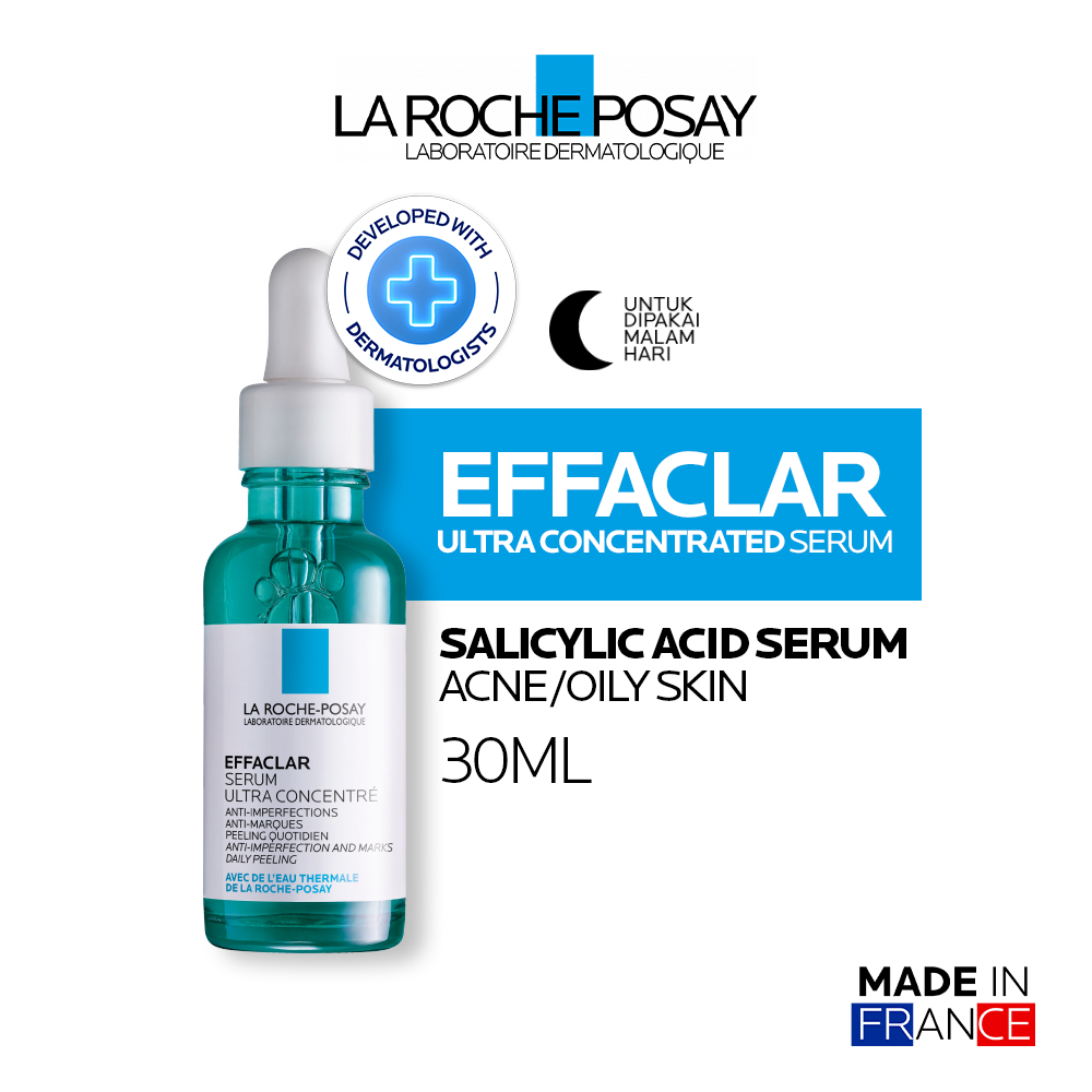 Jual La Roche Posay Effaclar Salicylic Acid Serum 30ml - Serum Wajah