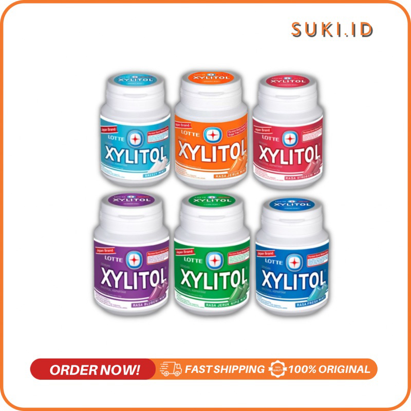 Jual Lotte Xylitol BTS Permen Karet Bebas Gula 58 gram exp 2024