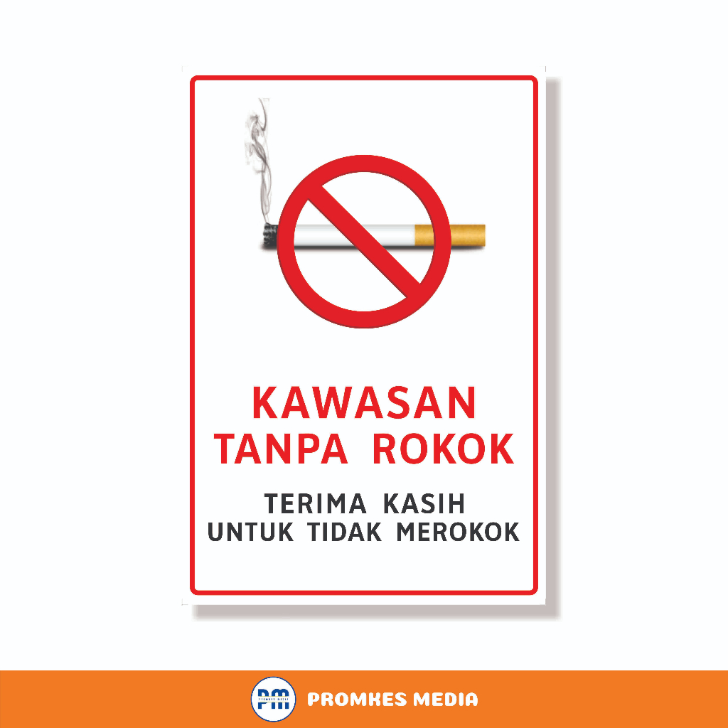 Jual Poster Poster Ktr Larangan Merokok Kawasan Tanpa Rokok Versi