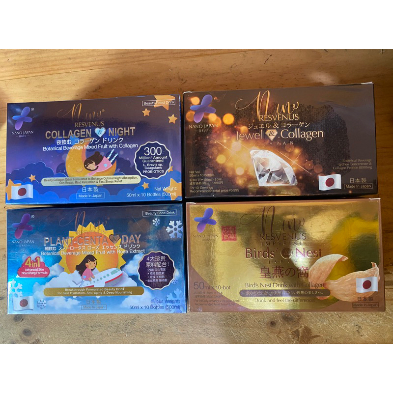 Jual Nano Jewel Collagen / Plantcenta Day / Bird Nest / /Collagen