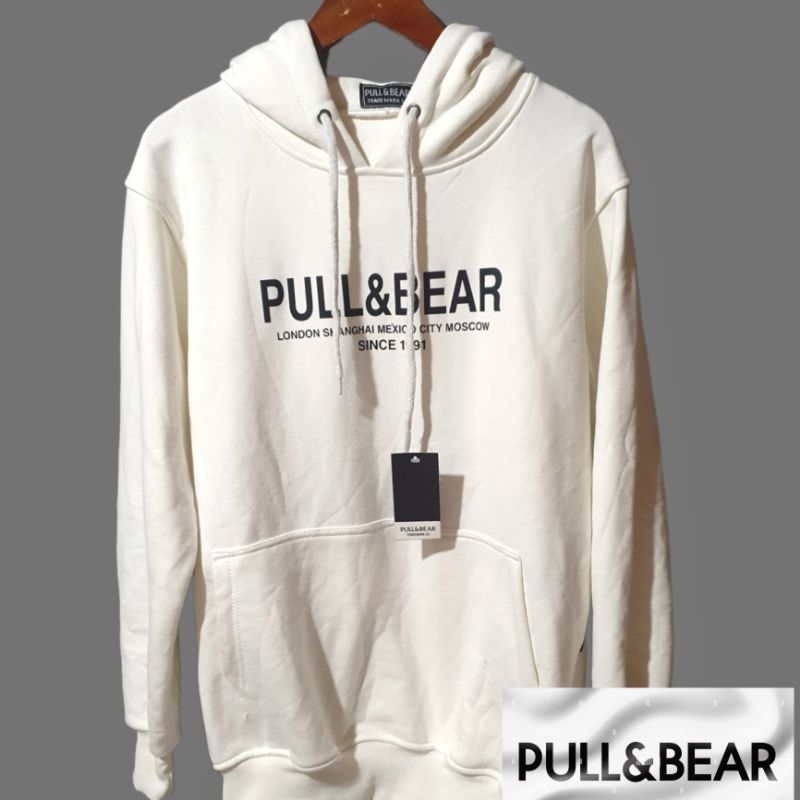 Jual HOODIE PULL BEAR LONDON COTTON ASLI TIDAK BERBULU Shopee Indonesia