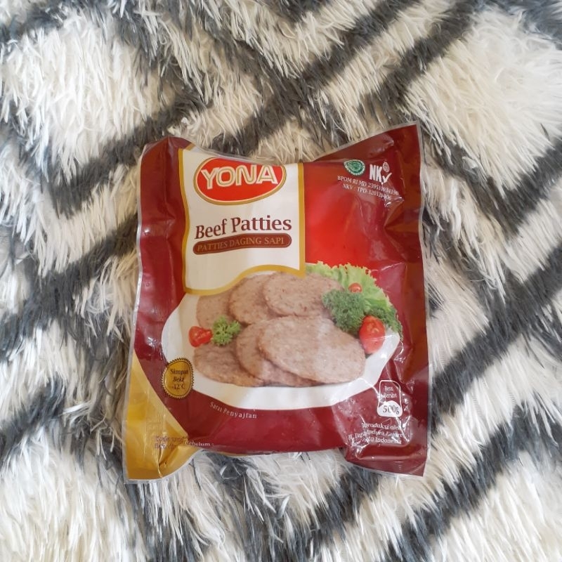 Jual YONA BEEF PATTIES 500GR Shopee Indonesia