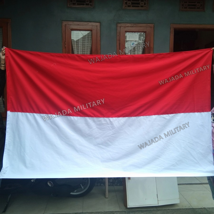 Jual Wajada Bendera Merah Putih Ukuran 180 Cm X 120 Cm Bendera Indonesia Shopee Indonesia