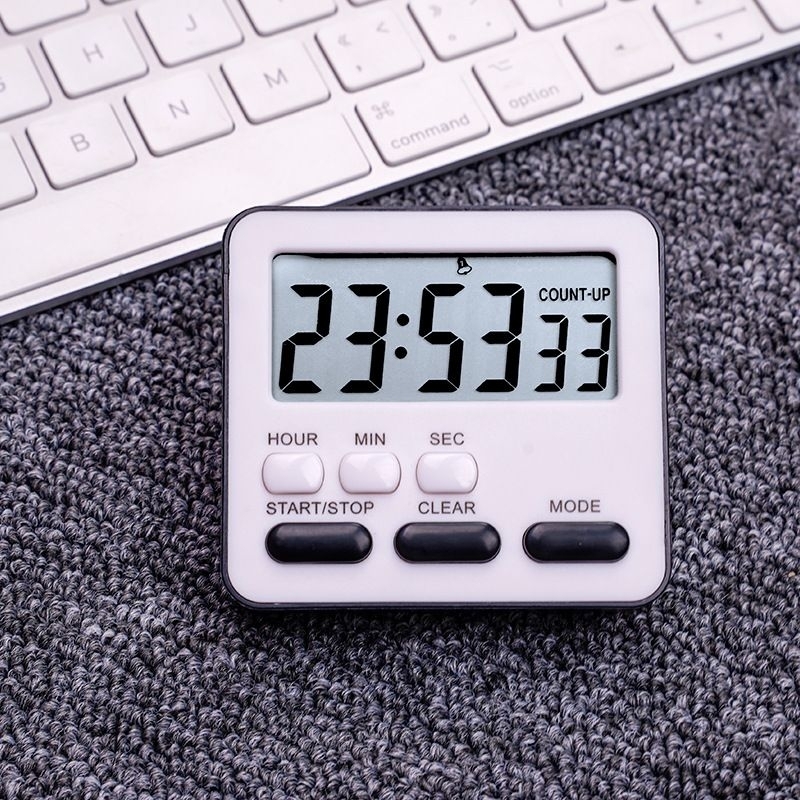 Jual Timer Dapur Digital LCD Alarm Cooking Kopi Kue Roti Kitchen Timer ...