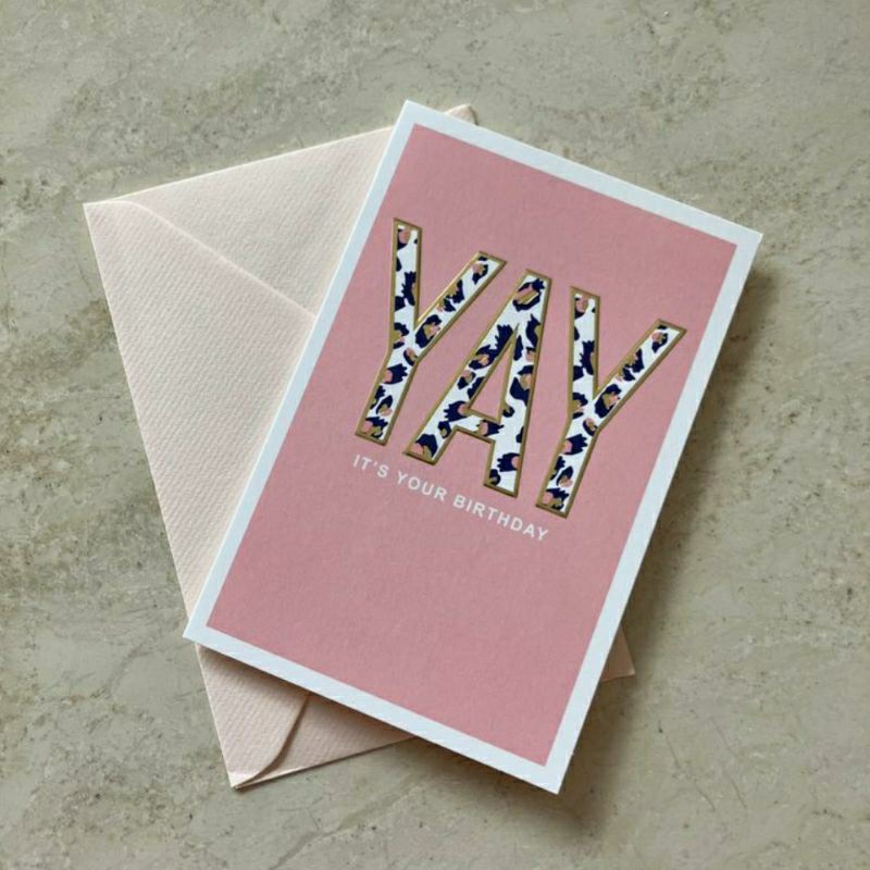 Jual Yay! It's Your Birthday Card / Happy Birthday Card / Kartu Ucapan ...