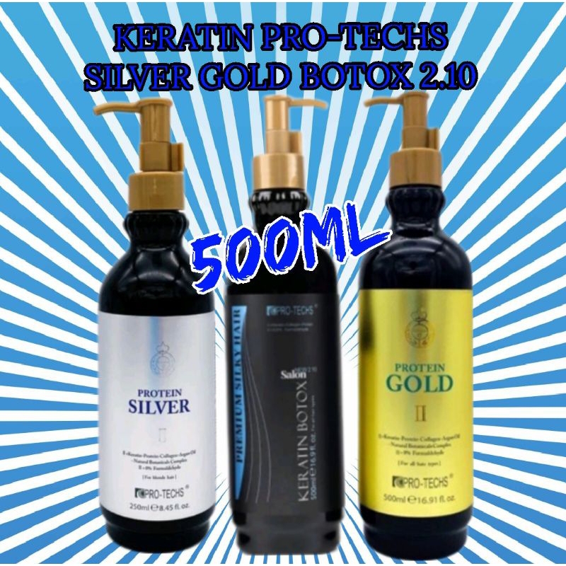 Jual (COD)Keratin Smoothing Treatment Silver Gold Botox/Pelurus Rambut ...