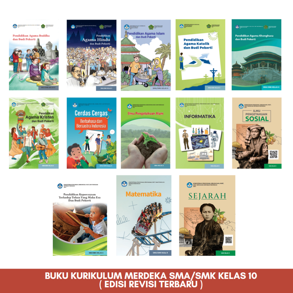 Jual Buku Siswa Kelas 10 SMA Kurikulum Merdeka Kurikulum Penggerak ...