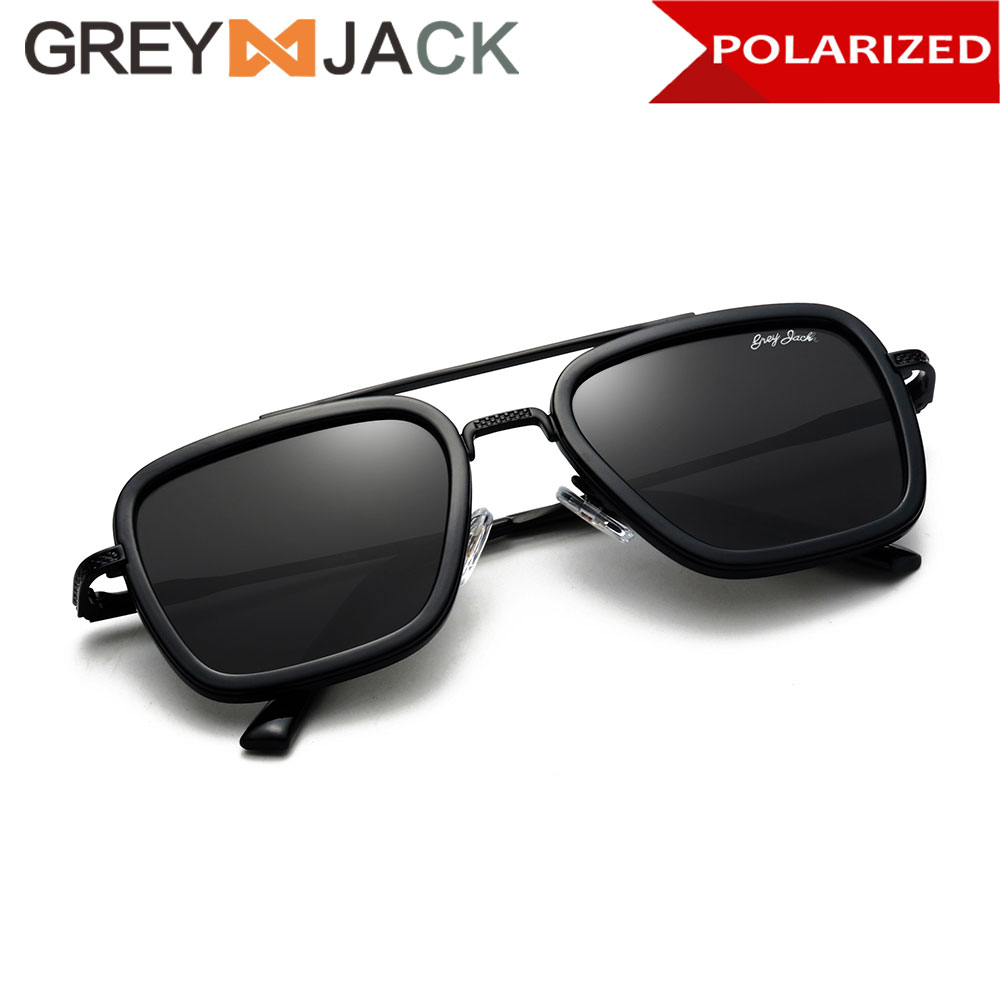 Jual Grey Jack Sunglasses Kacamata Hitam Polarized Anti UV 400 Anti