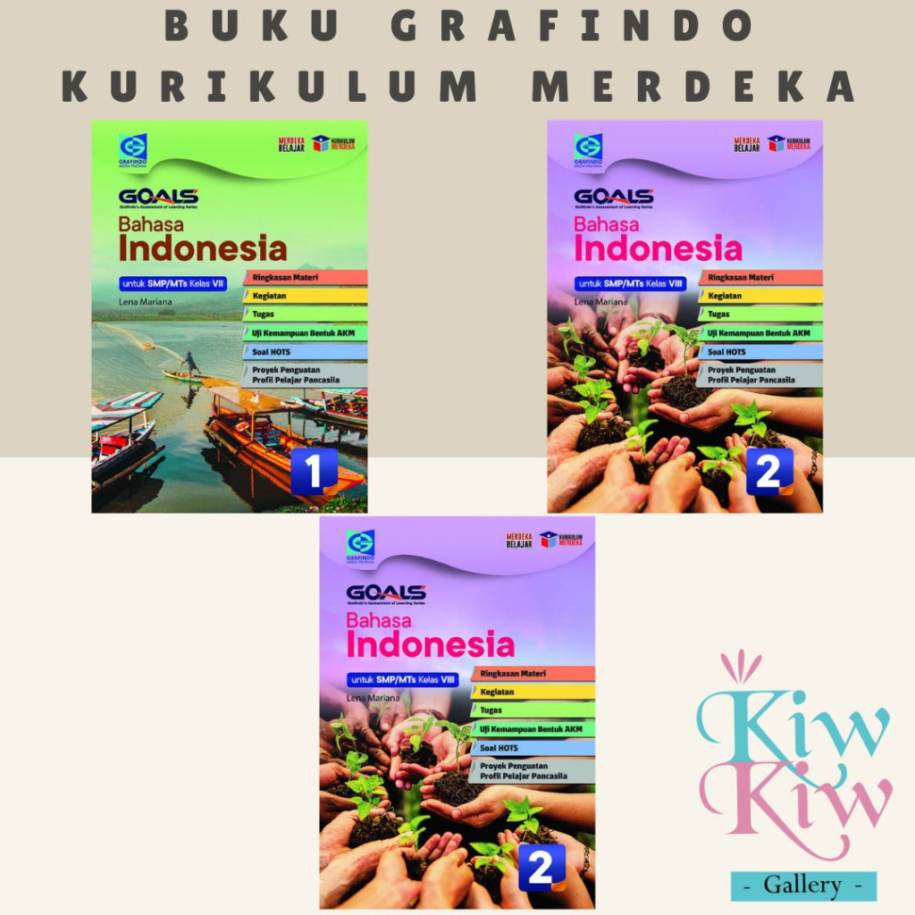 Jual Buku GOALS Bahasa Indonesia Kelas 7, 8, 9 SMP/MTS Kurikulum ...