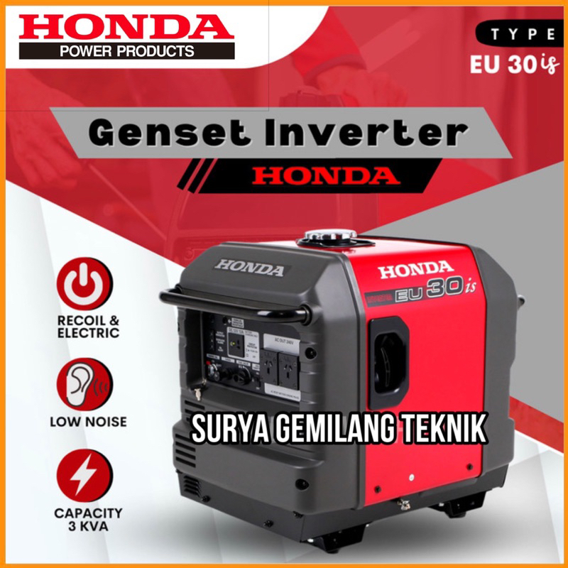 Jual Genset Honda Inverter Silent Eu Is Generator Bensin Honda Eu Is Shopee Indonesia