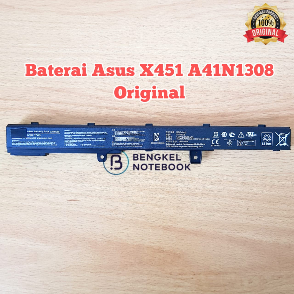 Jual Baterai ASUS X451 X551 X451C X451M X551C X551M A31N1319 A41N1308 ...