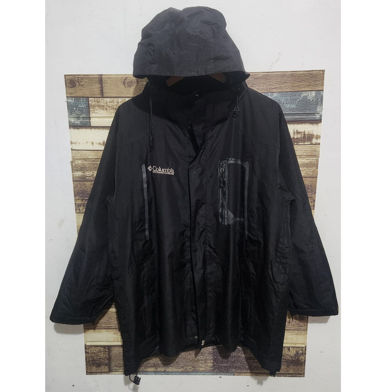 Jual Columbia Titanium Goretex Outdoor Gorpcore Jacket Black Original ...