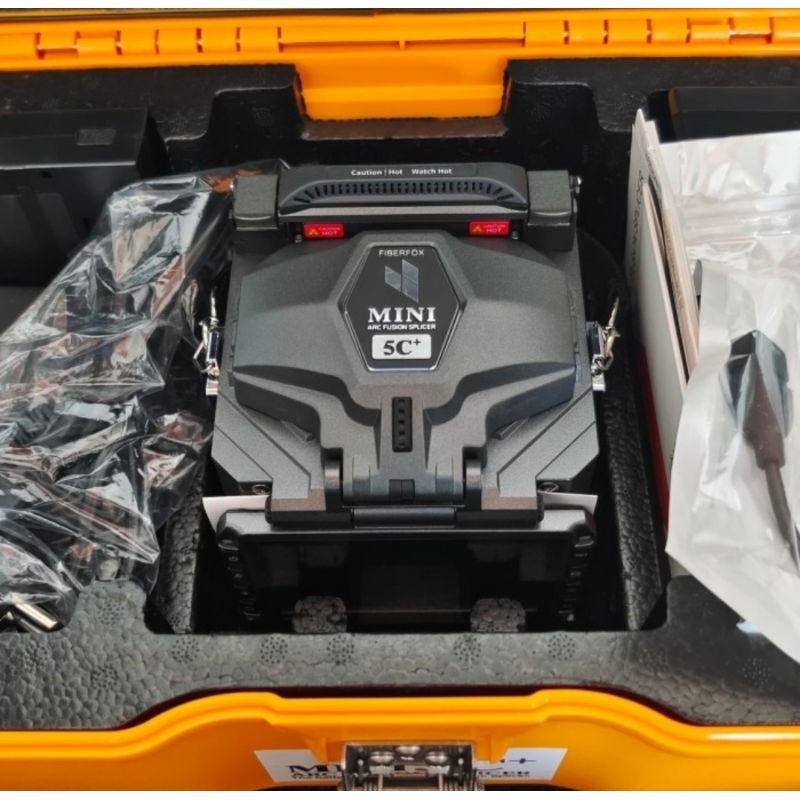 Jual fusion splicer fiber fox 5c+ 6 motor/SPLICER FIBER FOX 5C ...