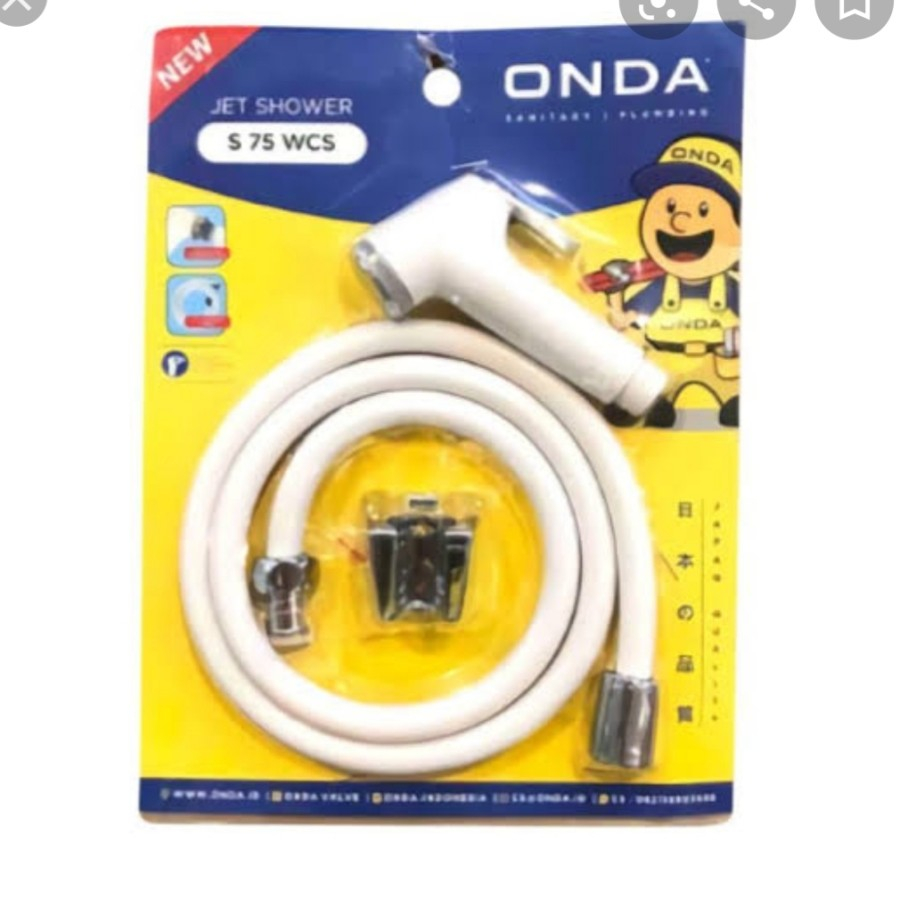 Jual Jet shower onda s 75 wcs Shower cebok Onda shower WC Onda Bidet