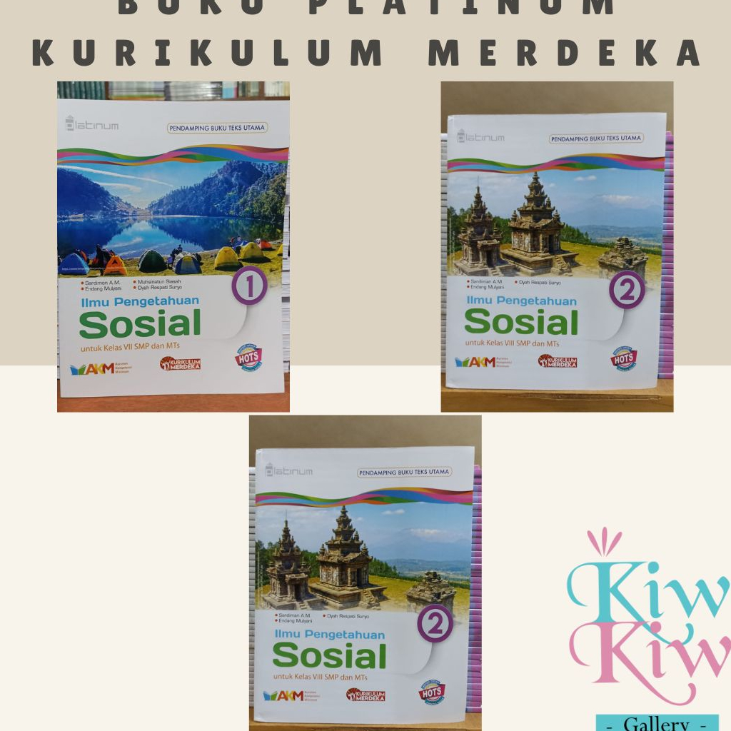 Jual Buku Ilmu Pengetahuan Sosial Ips Kelas 7 8 9 Smp Mts Kurikulum