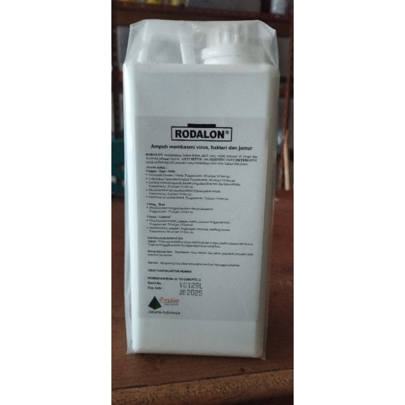 Jual Rodalon 1 liter disinfektan kandang ayam dll | Shopee Indonesia