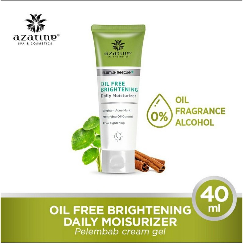 Jual Azarine Oil Free Brightening Daily Moisturizer 40ml / Azarine Oil