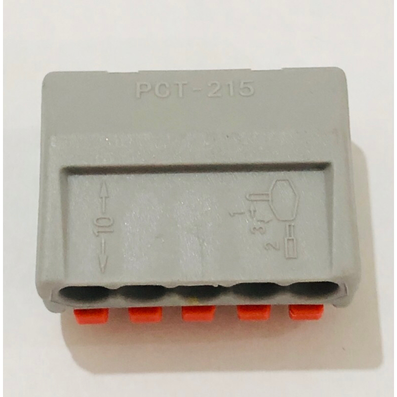 Jual Konektor Kabel PCT 215 OEM Wago Terminal 5 Pin Cable Connector 5 ...