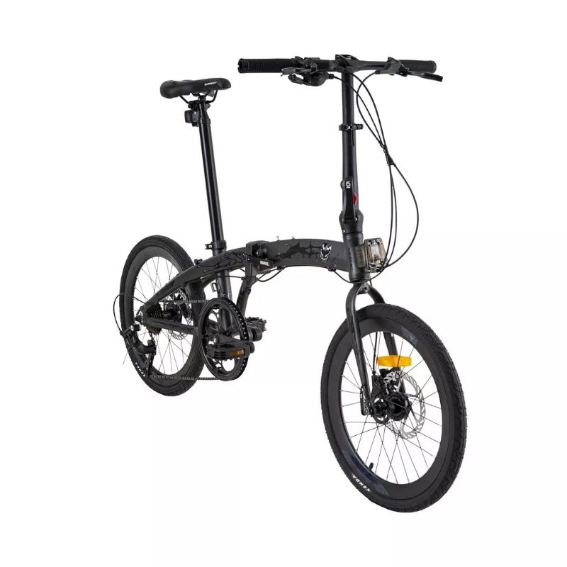 Jual Sepeda Lipat 20 Element Ecosmo 8 Venom Edition Alloy Hidrolik / Folding Bike Ukuran 20