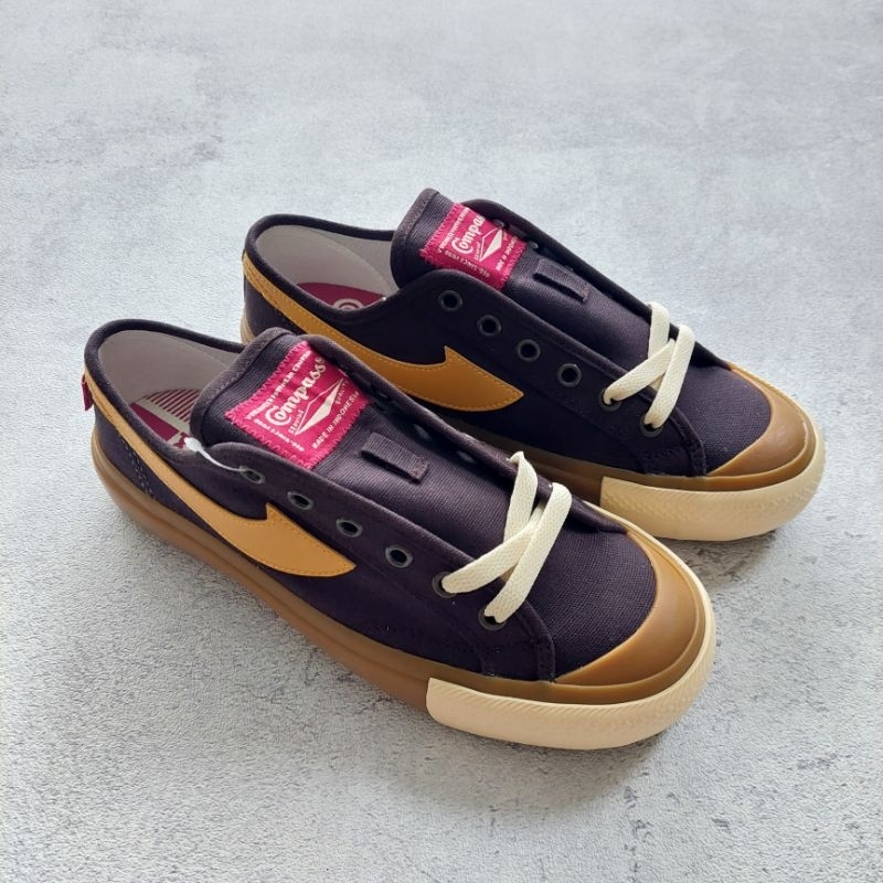 Jual Compass Gazelle Low Wafer Green/Wafer Maroon/Choco ice/Caramel ...