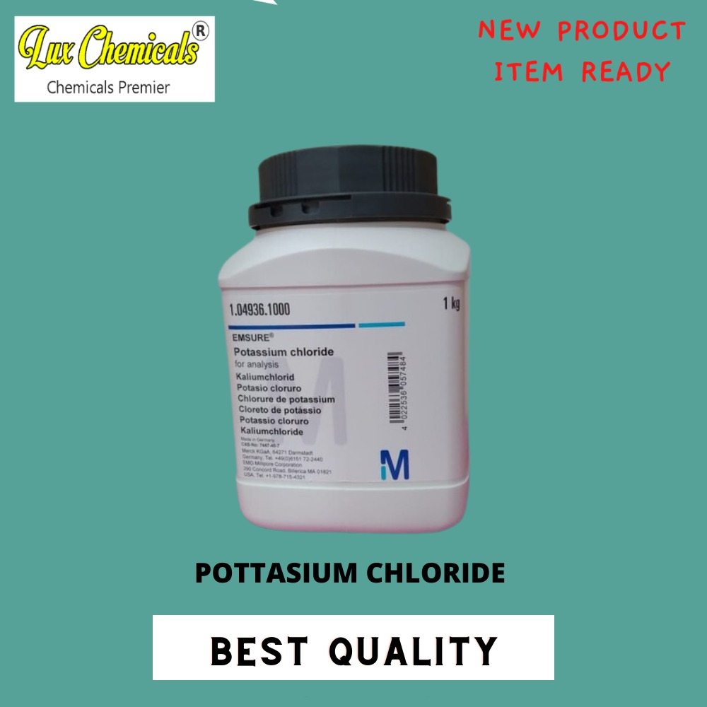 Jual ( MERCK ) Potassium Chloride / Kalium Klorida Pro Analisa 10 Gram