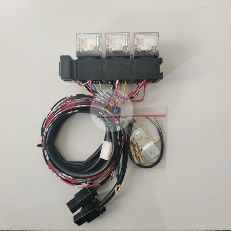 Jual Relay 3 Mode Kuning, Putih & Kuning - Putih [Output 4 Kabel ...